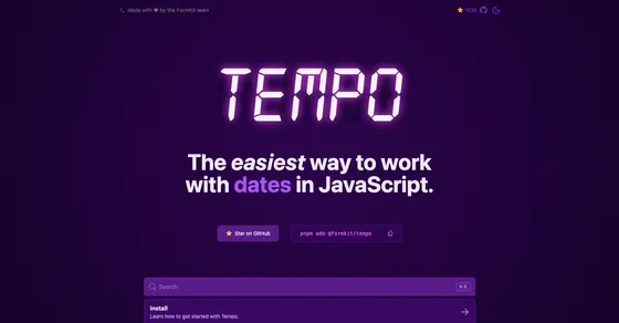 Cover image of "Tempo.js"