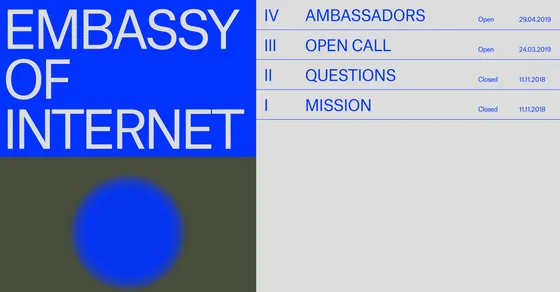 Cover image of "Embassy of Internet"