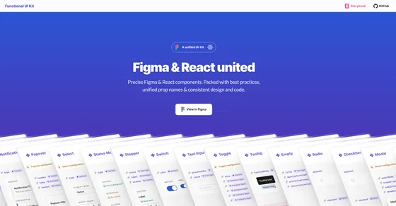 Cover image of "Functional UI Kit"