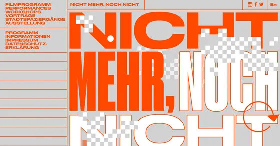 Cover image of "Nicht Mehr Noch Nicht"