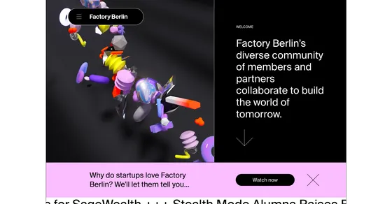 Cover image of "Factory Berlin"