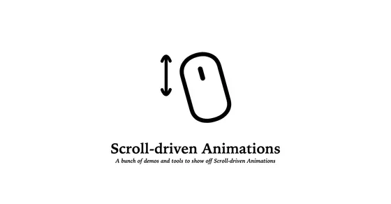 Cover image of "Scroll-driven Animations"