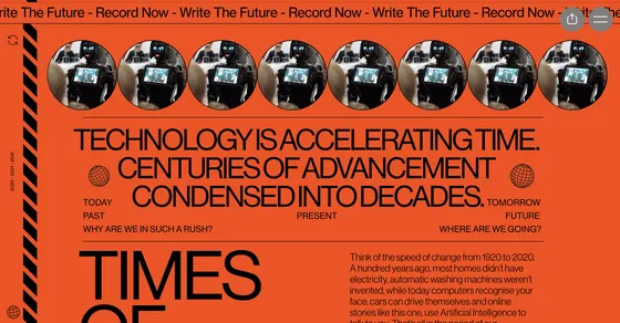 Cover image of "Write the Future"