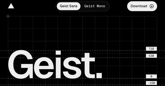 Cover image of "Geist Vercel Font"