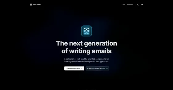 Cover image of "React Email"