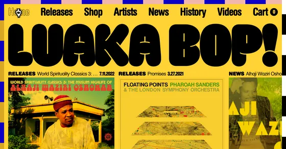 Cover image of "Luaka Bop!"