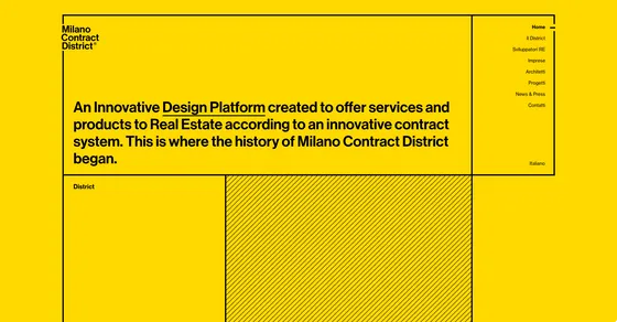 Cover image of "Milano Contract District"