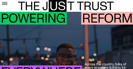 Cover image of "The Just Trust"
