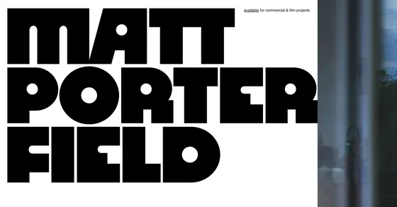 Cover image of "Matt Porterfield"