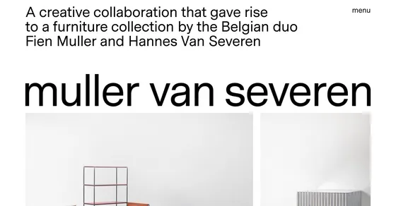 Cover image of "Muller Van Severen"